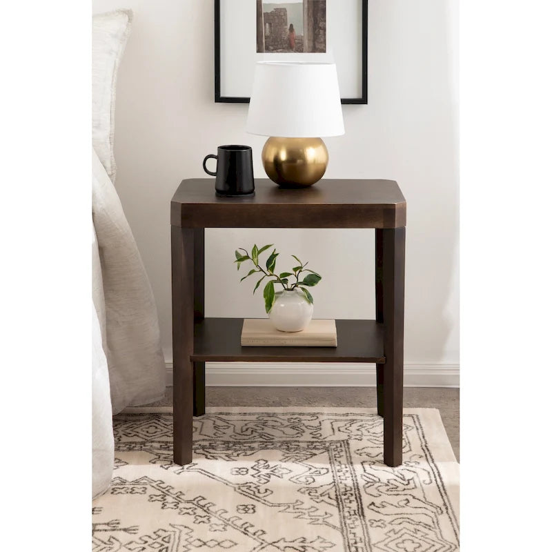 Table d'appoint en bois Kate et Laurel Talcott