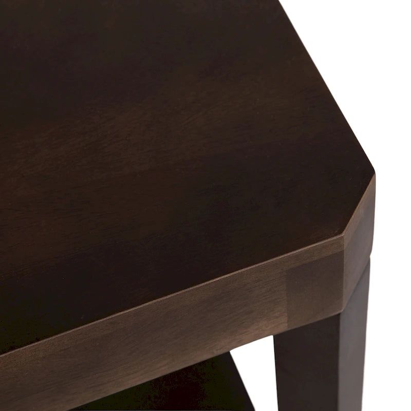 Table d'appoint en bois Kate et Laurel Talcott