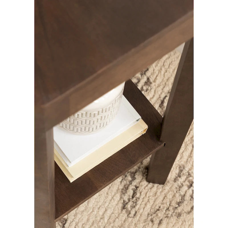Table d'appoint en bois Kate et Laurel Talcott