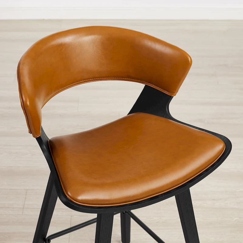 Ensemble de 4 tabourets de bar modernes Art Leon, hauteur comptoir