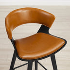 Ensemble de 4 tabourets de bar modernes Art Leon, hauteur comptoir