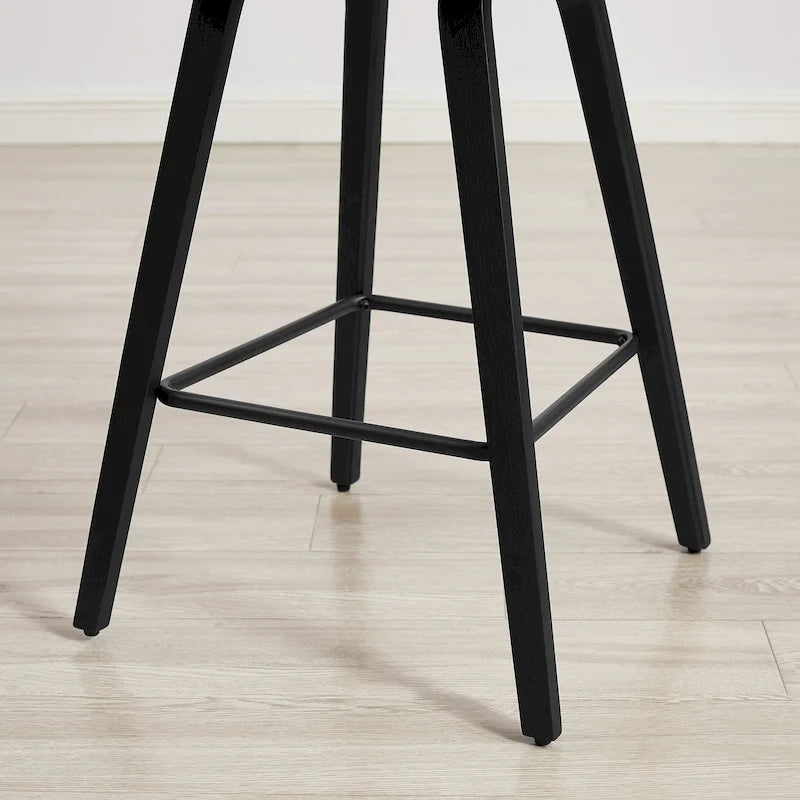 Ensemble de 4 tabourets de bar modernes Art Leon, hauteur comptoir
