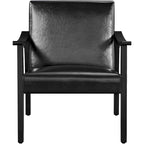 Fauteuil d'appoint rembourré Yaheetech en boucle avec pieds en bois massif - 62 cm L x 71 cm l x 74 cm H