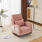 Fauteuil à bascule rembourré