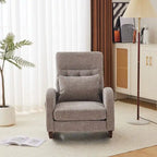 Fauteuil à bascule rembourré