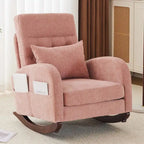 Fauteuil à bascule rembourré
