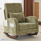 Fauteuil à bascule rembourré
