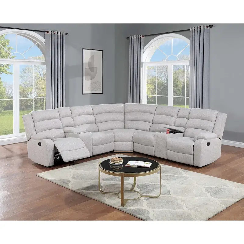 Ensemble sectionnel inclinable 3 pièces Poundex