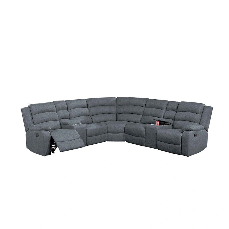Ensemble sectionnel inclinable 3 pièces Poundex