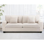 Canapé deux places surdimensionné de 83 pouces, canapé moderne avec assise profonde