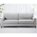 Canapé deux places surdimensionné de 83 pouces, canapé moderne avec assise profonde