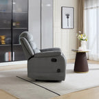 Fauteuil inclinable manuel rembourré Steph Plush Transitional
