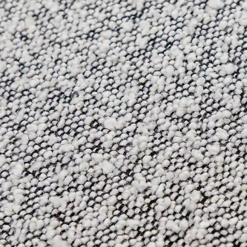 Fauteuil pivotant d'appoint rembourré en tissu Sherpa bouclé KINWELL 33 W (ensemble de 2)