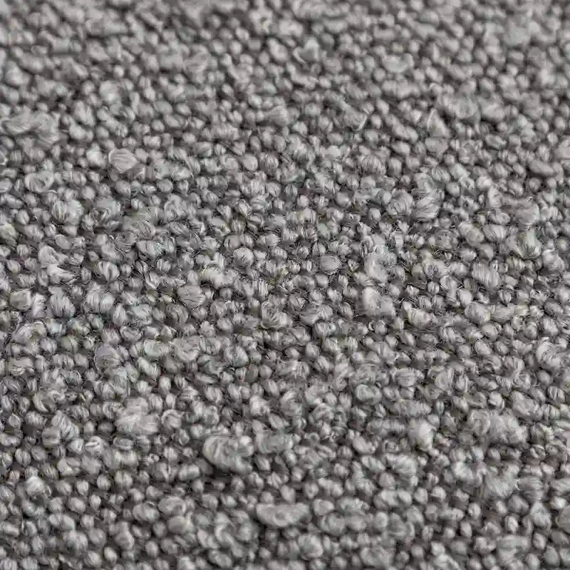Fauteuil pivotant d'appoint rembourré en tissu Sherpa bouclé KINWELL 33 W (ensemble de 2)