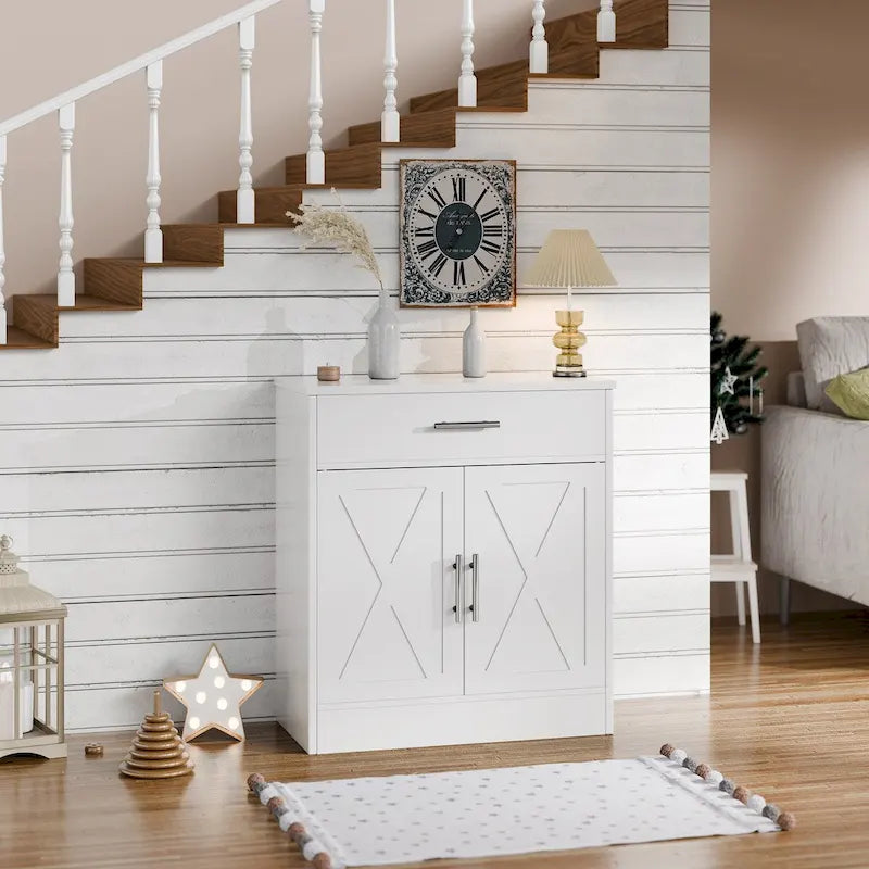 Buffet Futzca, meuble de rangement de cuisine