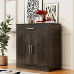 Buffet Futzca, meuble de rangement de cuisine