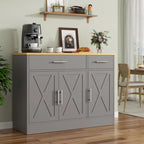 Buffet Futzca, meuble de rangement de cuisine