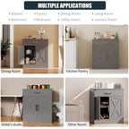 Buffet Futzca, meuble de rangement de cuisine