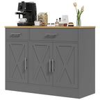 Buffet Futzca, meuble de rangement de cuisine