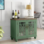 Buffet/meuble d'appoint de cuisine style vintage de 38 pouces