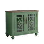 Buffet/meuble d'appoint de cuisine style vintage de 38 pouces