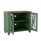 Buffet/meuble d'appoint de cuisine style vintage de 38 pouces
