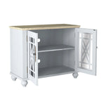 Buffet/meuble d'appoint de cuisine style vintage de 38 pouces