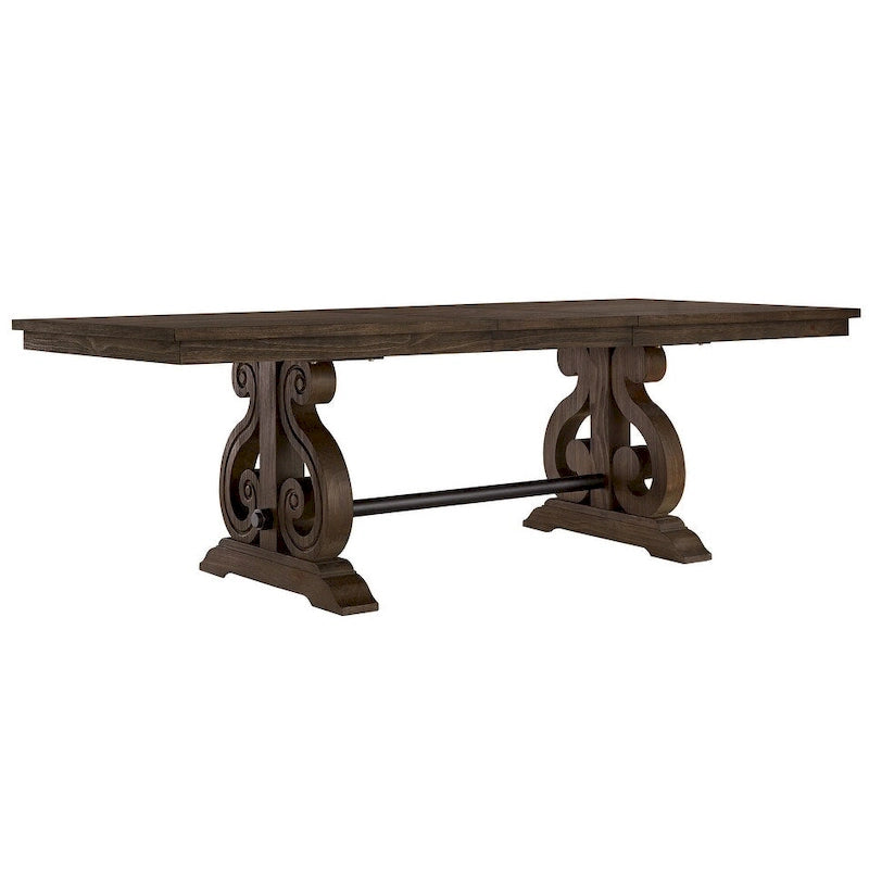Table de salle à manger extensible ou ensemble de salle à manger Rowyn Wood par iNSPIRE Q Artisan