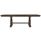 Table de salle à manger extensible ou ensemble de salle à manger Rowyn Wood par iNSPIRE Q Artisan