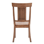 Chaises de salle à manger Eleanor à dossier à panneaux en bois (lot de 2) par iNSPIRE Q Classic