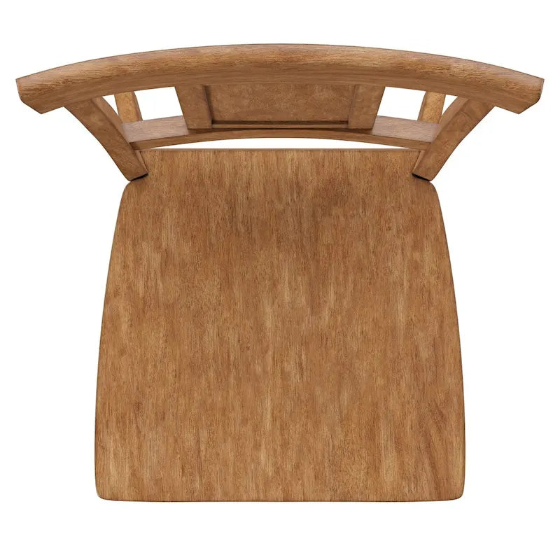 Chaises de salle à manger Eleanor à dossier à panneaux en bois (lot de 2) par iNSPIRE Q Classic