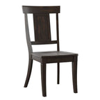 Chaises de salle à manger Eleanor à dossier à panneaux en bois (lot de 2) par iNSPIRE Q Classic