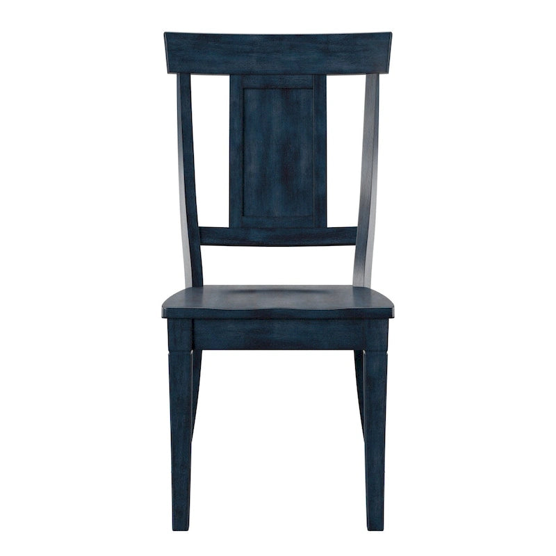 Chaises de salle à manger Eleanor à dossier à panneaux en bois (lot de 2) par iNSPIRE Q Classic