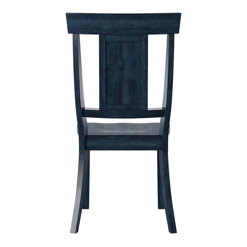 Chaises de salle à manger Eleanor à dossier à panneaux en bois (lot de 2) par iNSPIRE Q Classic