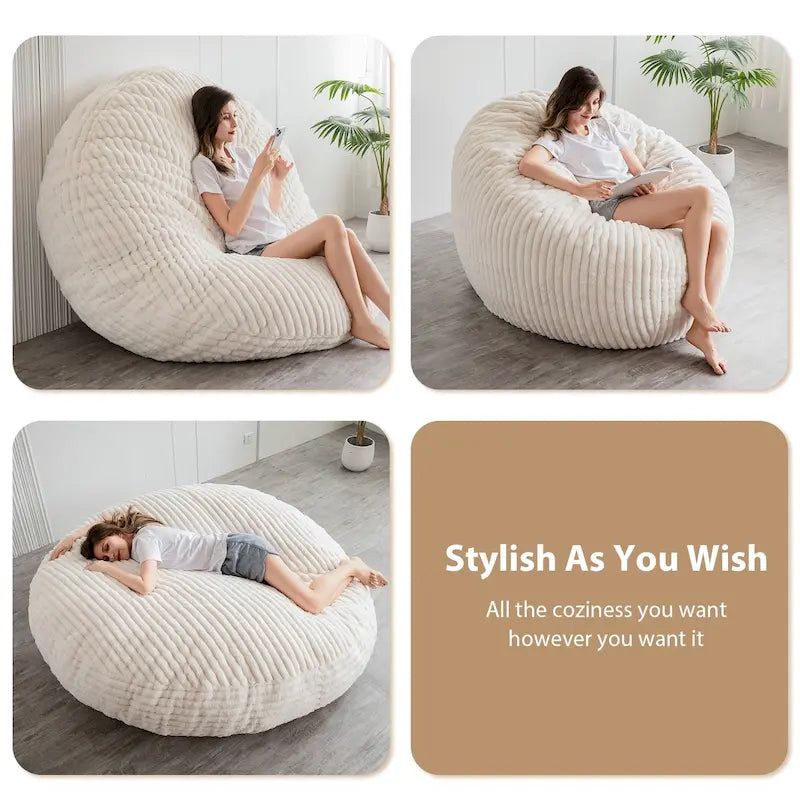Pouf convertible 3 en 1
