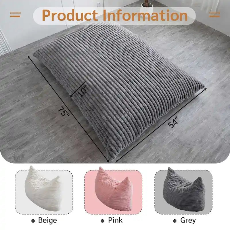 Pouf convertible 3 en 1