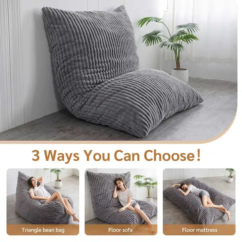 Pouf convertible 3 en 1