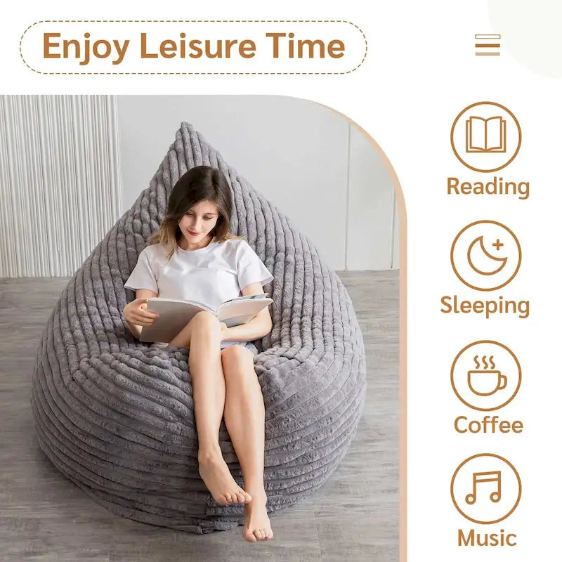 Pouf convertible 3 en 1