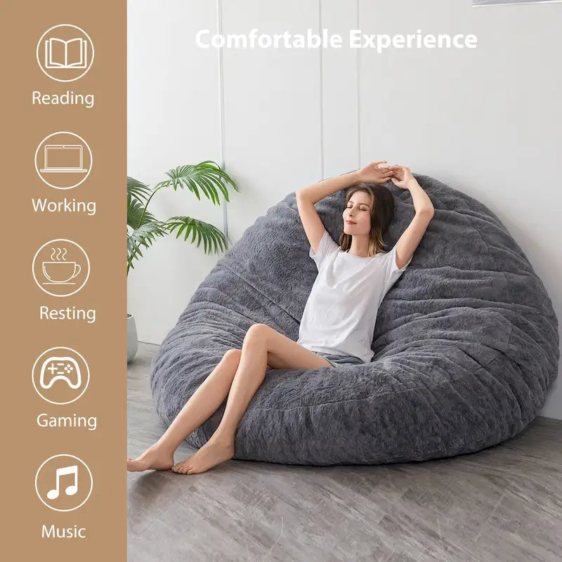 Pouf convertible 3 en 1