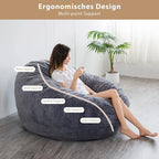 Pouf convertible 3 en 1