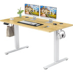 Bureau assis-debout électrique réglable en hauteur, bureau ergonomique pour ordinateur, quatre tailles, quatre couleurs