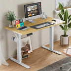 Bureau assis-debout électrique réglable en hauteur, bureau ergonomique pour ordinateur, quatre tailles, quatre couleurs