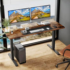 Bureau assis-debout électrique réglable en hauteur, bureau ergonomique pour ordinateur, quatre tailles, quatre couleurs
