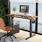 Bureau assis-debout électrique réglable en hauteur, bureau ergonomique pour ordinateur, quatre tailles, quatre couleurs