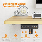 Bureau assis-debout électrique réglable en hauteur, bureau ergonomique pour ordinateur, quatre tailles, quatre couleurs