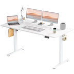 Bureau assis-debout électrique réglable en hauteur, bureau ergonomique pour ordinateur, quatre tailles, quatre couleurs