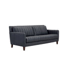 Ensemble canapé, causeuse et fauteuil Hydeline Ennis en cuir pleine fleur - Canapé, causeuse, fauteuil