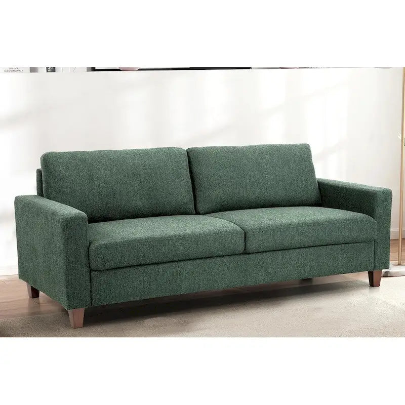 Ensemble canapé et causeuse 2 pièces Miles de US Pride Furniture avec coussins de dossier réversibles, style moderne du milieu du siècle