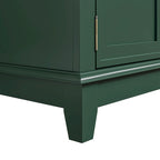 Meuble TV rustique de 183 cm (72 pouces) de large avec étagères réglables et rangement dissimulé - Largeur : 183 cm (72 pouces)