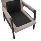 Fauteuil d'appoint rembourré en chenille Kelly de style moderne du milieu du siècle de Roundhill Furniture